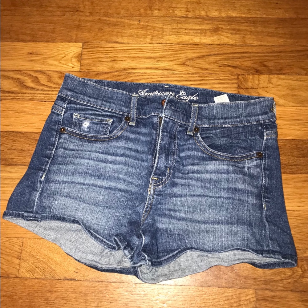 American eagle jean shorts